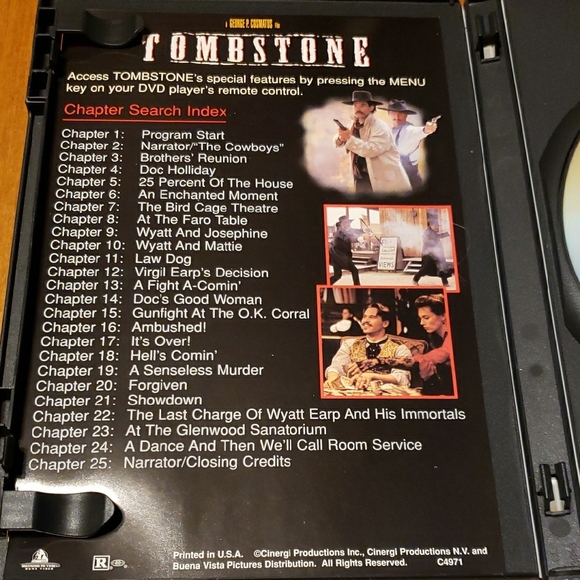Tombstone DVD - Picture 5 of 6
